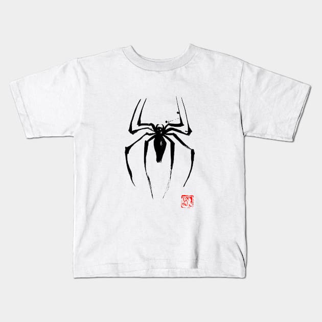 spider Kids T-Shirt by pechane